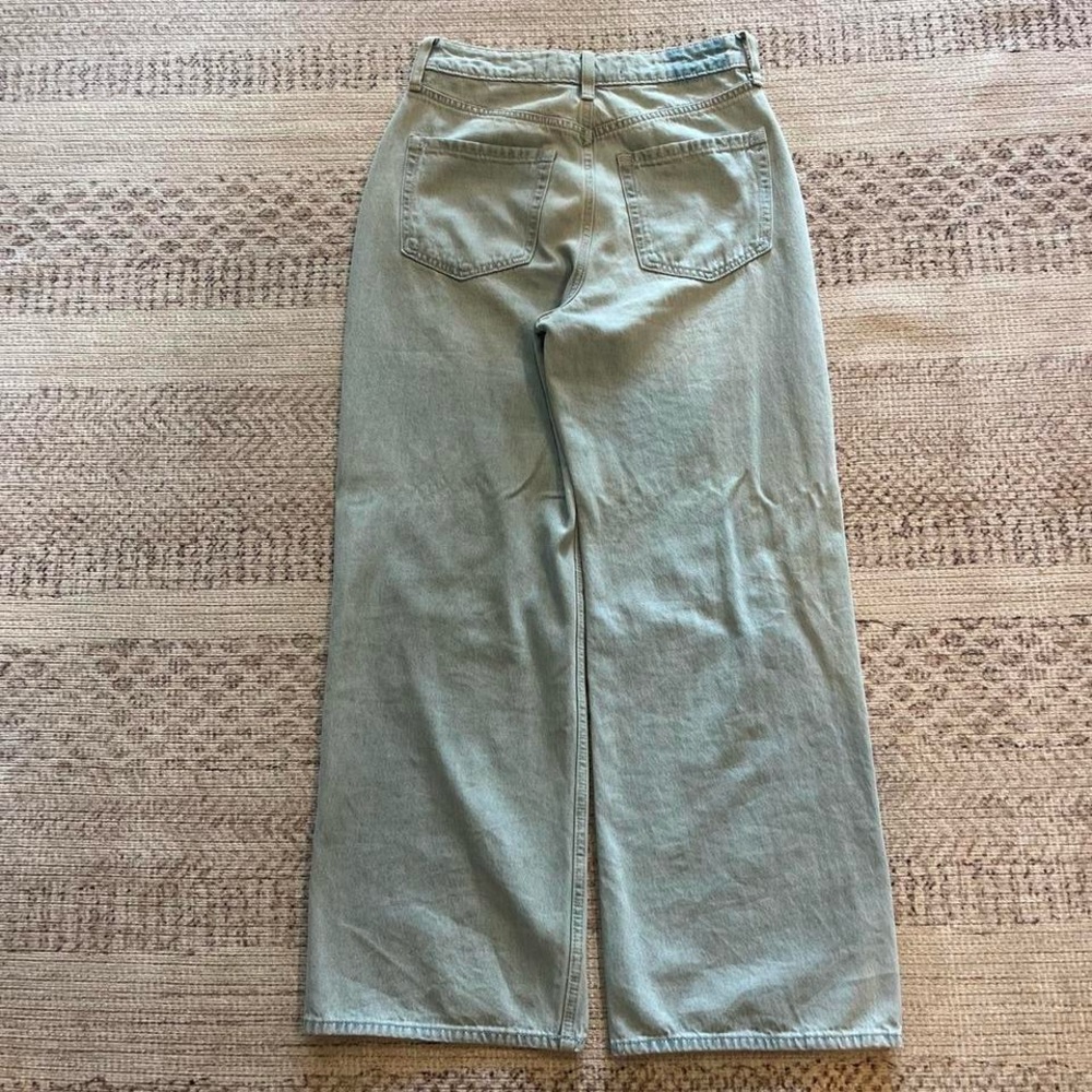 Hollister Light Blue Ultra-Rise Baggy Jeans